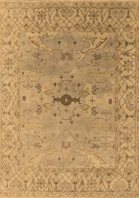 Oriental Brown Industrial Rug, urb1619brn