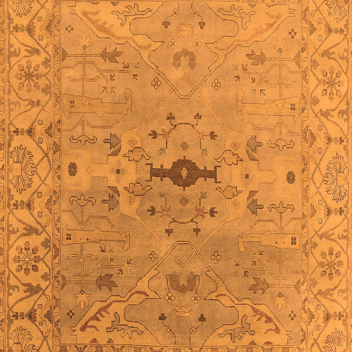 Machine Washable Oriental Orange Industrial Area Rugs, wshurb1619org