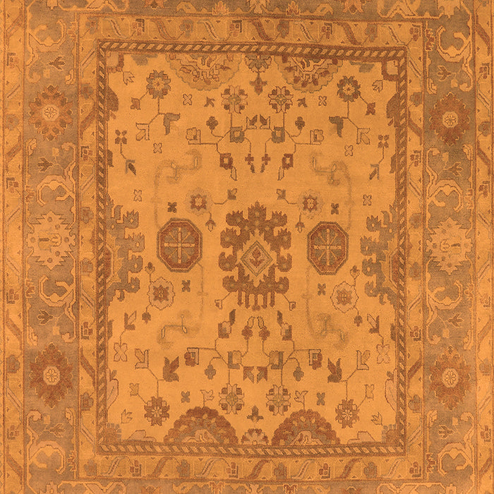 Machine Washable Oriental Orange Industrial Area Rugs, wshurb1620org