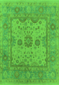 Oriental Green Industrial Rug, urb1620grn