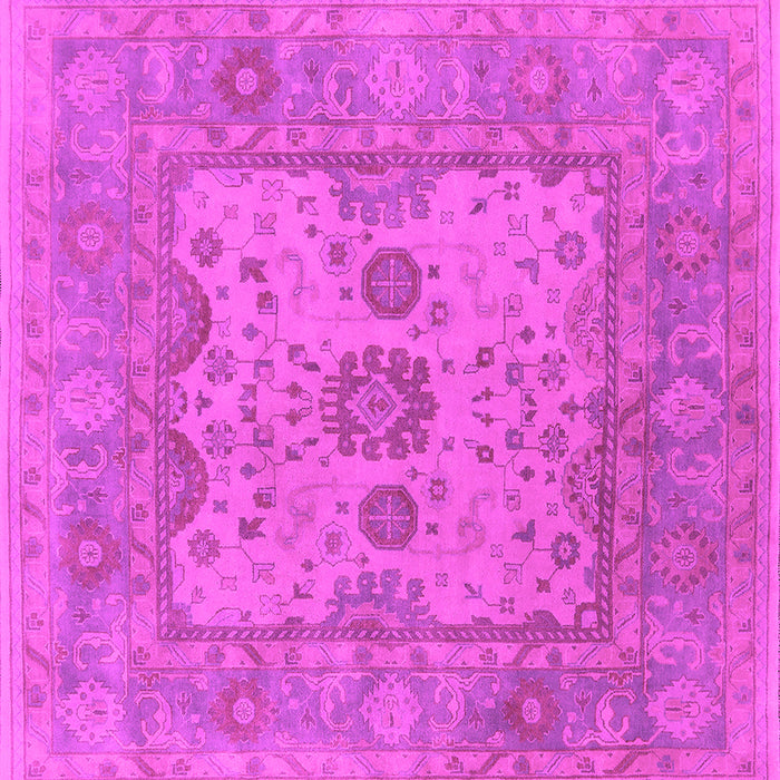 Square Oriental Pink Industrial Rug, urb1620pnk
