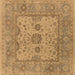 Square Oriental Brown Industrial Rug, urb1620brn