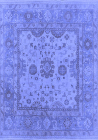 Oriental Blue Industrial Rug, urb1620blu