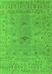 Oriental Green Industrial Rug, urb1621grn