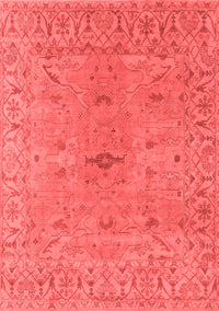 Oriental Red Industrial Rug, urb1621red