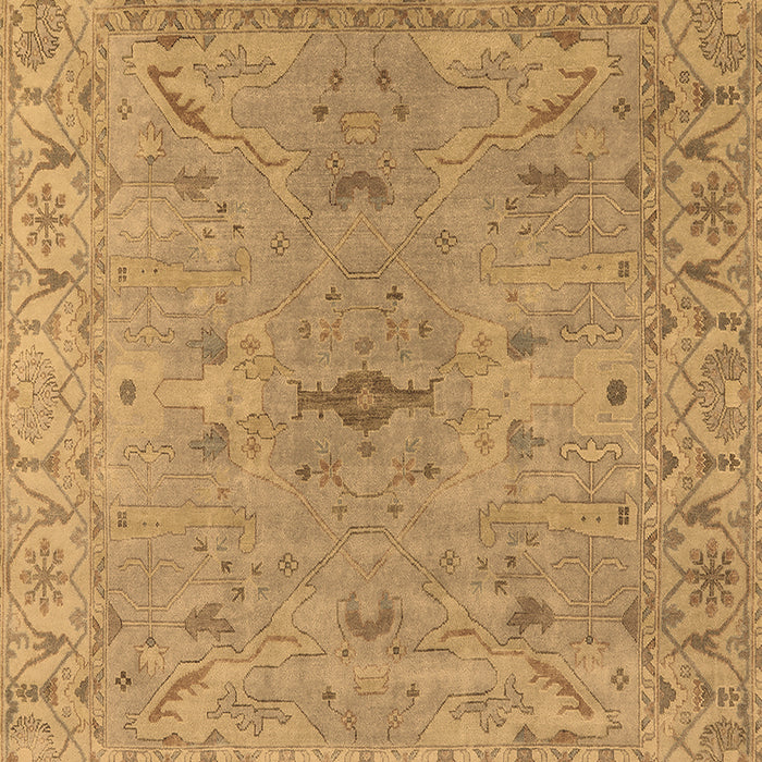 Oriental Brown Industrial Rug, urb1621brn