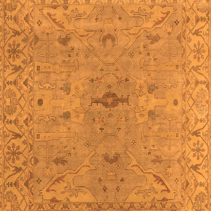Machine Washable Oriental Orange Industrial Area Rugs, wshurb1621org