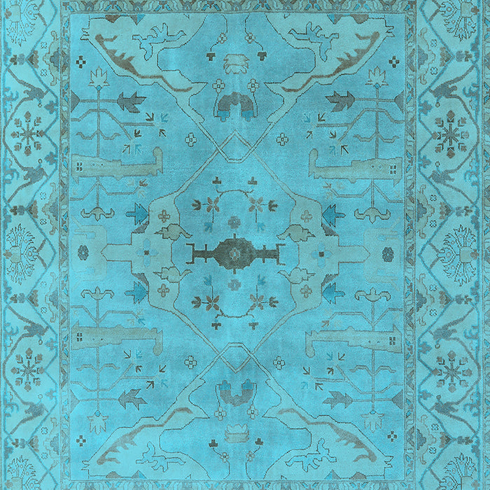 Oriental Light Blue Industrial Rug, urb1622lblu