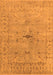 Machine Washable Oriental Orange Industrial Area Rugs, wshurb1622org