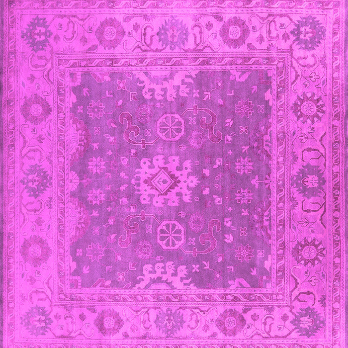 Square Oriental Pink Industrial Rug, urb1623pnk