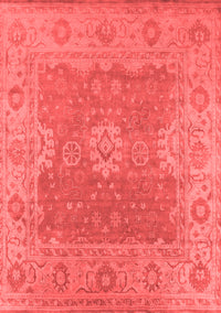 Oriental Red Industrial Rug, urb1623red