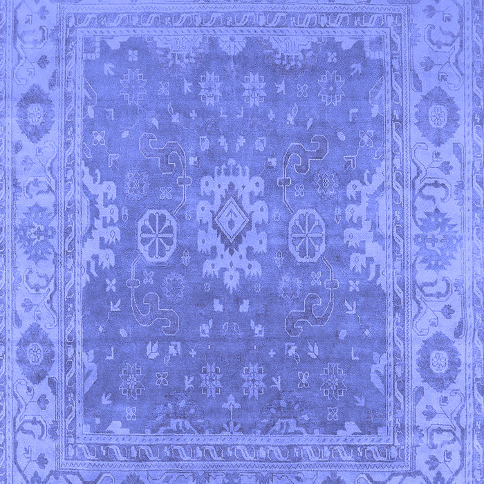 Oriental Blue Industrial Rug, urb1623blu
