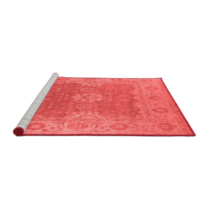 Industrial Red Washable Rugs
