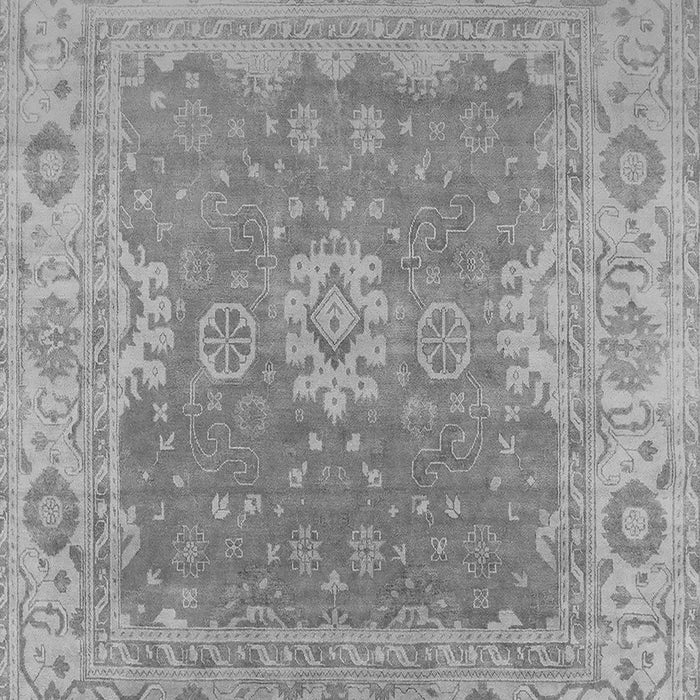 Machine Washable Oriental Gray Industrial Rug, wshurb1623gry