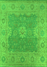 Oriental Green Industrial Rug, urb1623grn