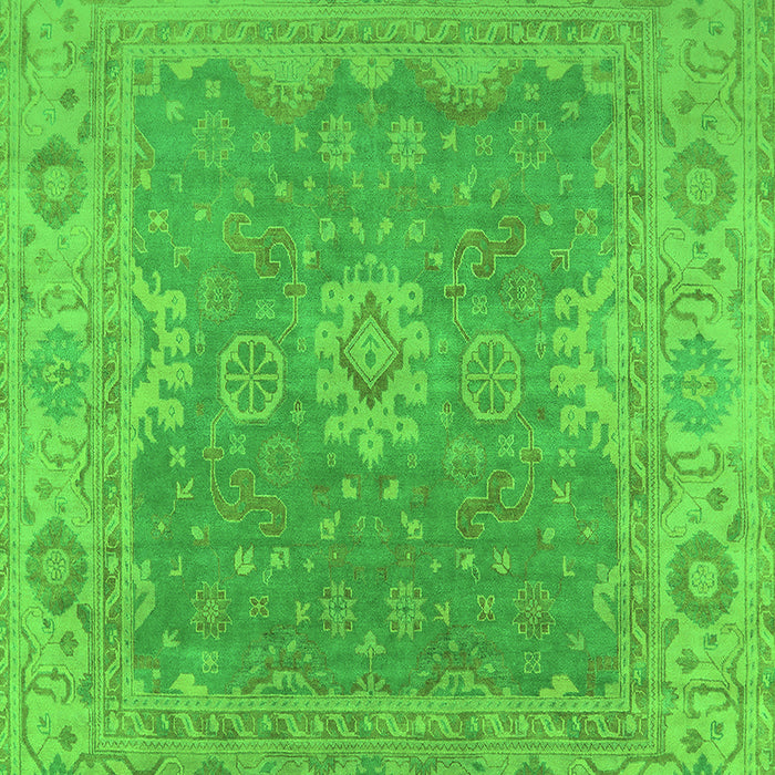 Oriental Green Industrial Rug, urb1623grn