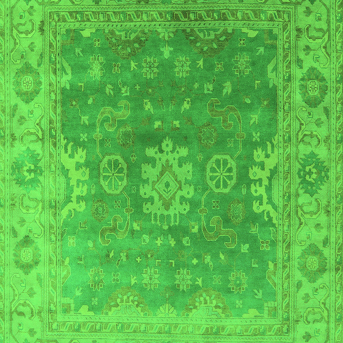 Oriental Green Industrial Rug, urb1624grn
