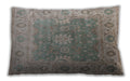 Mid-Century Modern Urban Army Brown Lumbar Throw Pillow, 13 inch by 19 inch, lburb1624