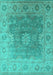 Oriental Turquoise Industrial Rug, urb1624turq