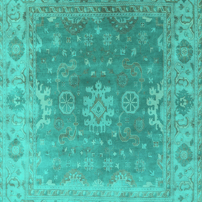 Oriental Turquoise Industrial Rug, urb1624turq