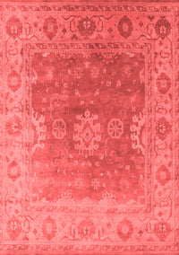 Oriental Red Industrial Rug, urb1624red