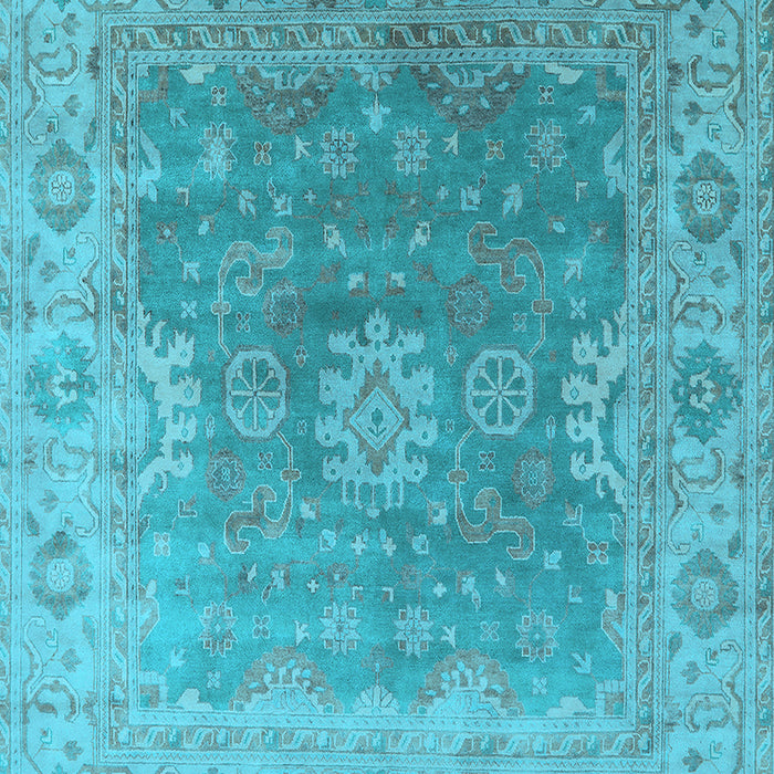 Oriental Light Blue Industrial Rug, urb1624lblu