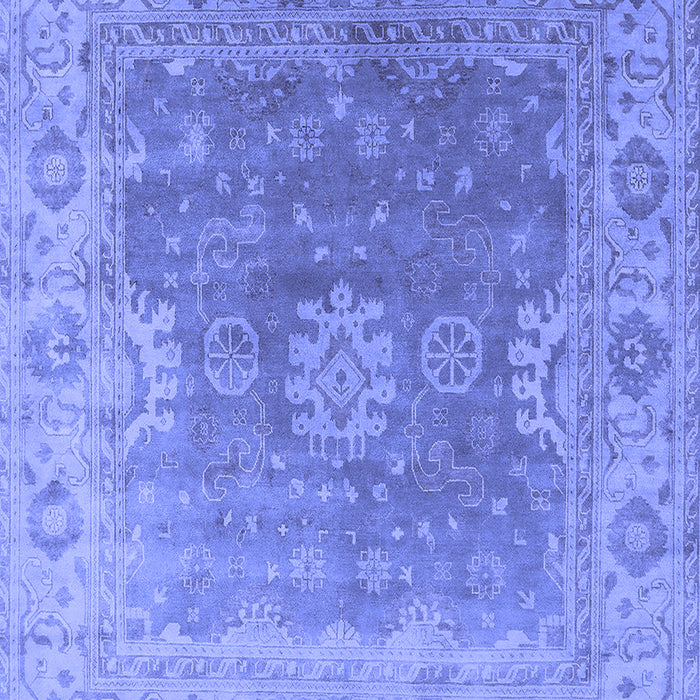 Oriental Blue Industrial Rug, urb1624blu