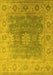 Oriental Yellow Industrial Rug, urb1624yw