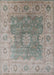 Mid-Century Modern Army Brown Oriental Rug, urb1624