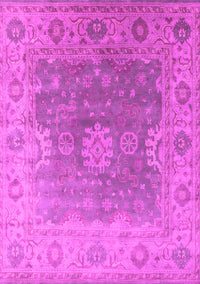 Oriental Pink Industrial Rug, urb1624pnk