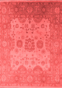 Oriental Red Industrial Rug, urb1625red