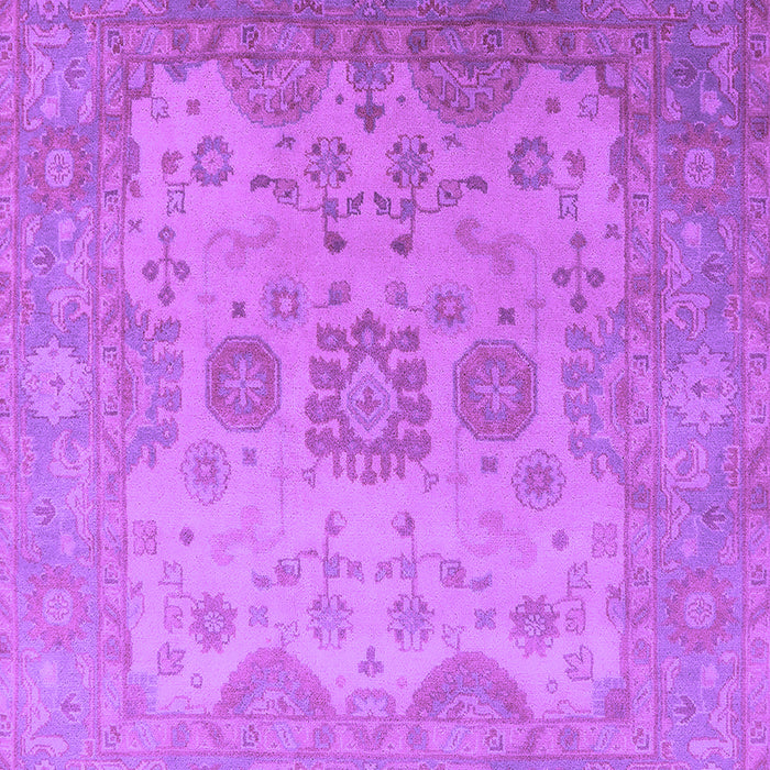 Machine Washable Oriental Purple Industrial Area Rugs, wshurb1625pur
