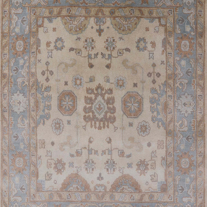 Mid-Century Modern Rose Purple Oriental Rug, urb1625