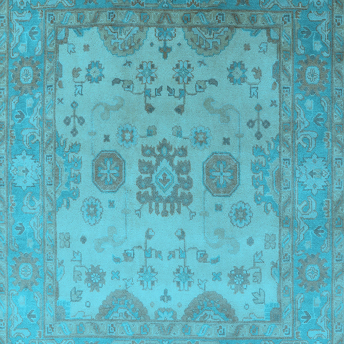 Oriental Light Blue Industrial Rug, urb1625lblu