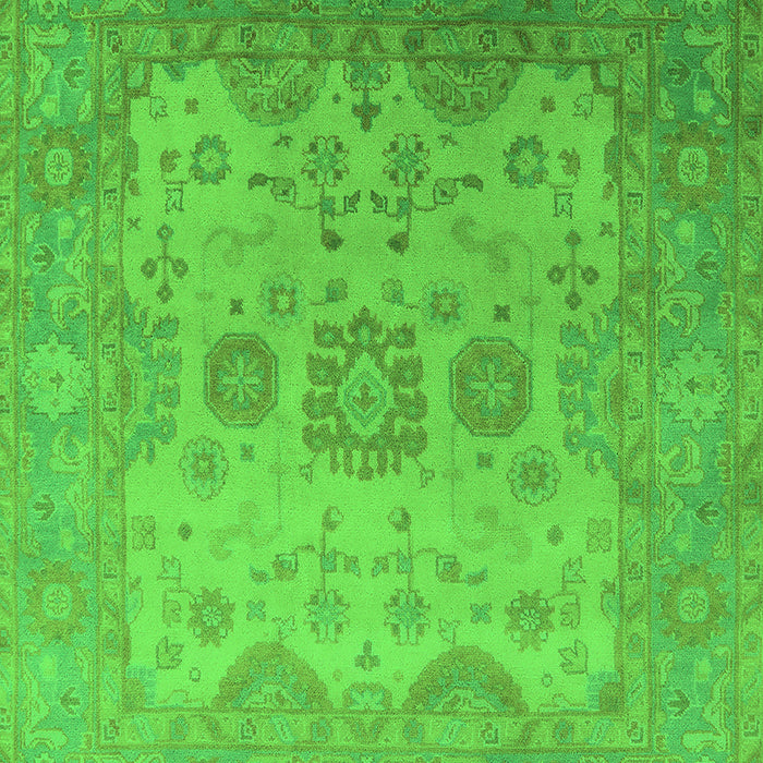 Oriental Green Industrial Rug, urb1625grn