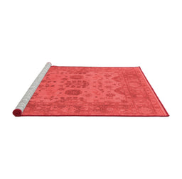Industrial Red Washable Rugs