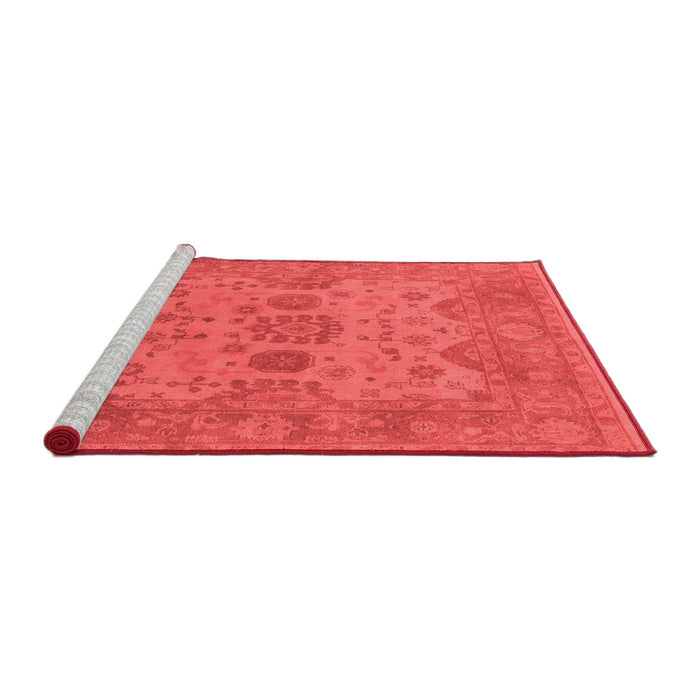 Industrial Red Washable Rugs