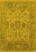 Oriental Yellow Industrial Rug, urb1626yw