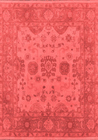 Oriental Red Industrial Rug, urb1626red