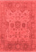 Oriental Red Industrial Area Rugs