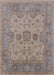 Mid-Century Modern Rose Purple Oriental Rug, urb1626