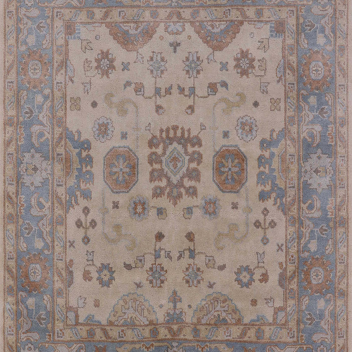 Mid-Century Modern Rose Purple Oriental Rug, urb1626