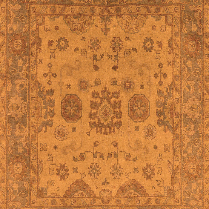 Machine Washable Oriental Orange Industrial Area Rugs, wshurb1626org