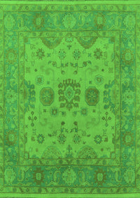 Oriental Green Industrial Rug, urb1626grn