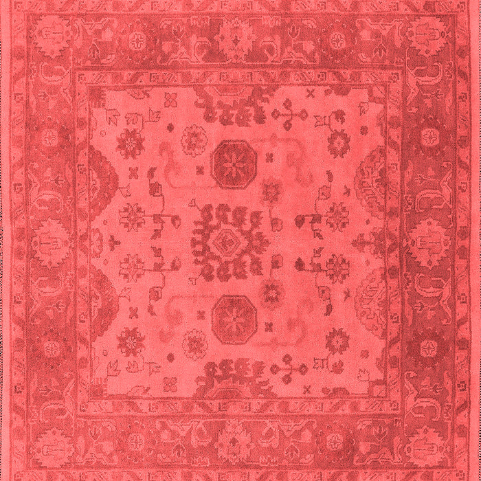 Oriental Red Industrial Rug, urb1626red