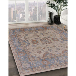 Machine Washable Industrial Modern Rose Dust Purple Rug in a Family Room, wshurb1626