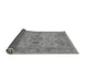 Sideview of Oriental Gray Industrial Rug, urb1626gry