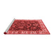 Industrial Red Washable Rugs