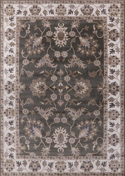 Mid-Century Modern Coffee Brown Oriental Rug, urb1627