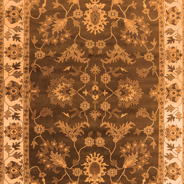 Oriental Orange Industrial Rug, urb1627org